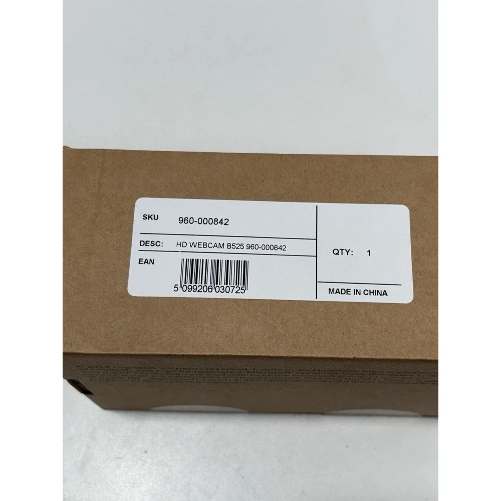 Logitech B525 HD Webcam USB 2.0 720p 30fps w/ Mic & Autofocus‎ 960-000842 Sealed